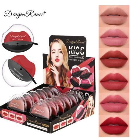 Photo 1 of 12PCS Lazy Lip Lipstick Set Matte Red Long Lasting Moisturizing Easy To Color Non Stick Cup Lip Tint Makeup Cosmetics maquiagem
