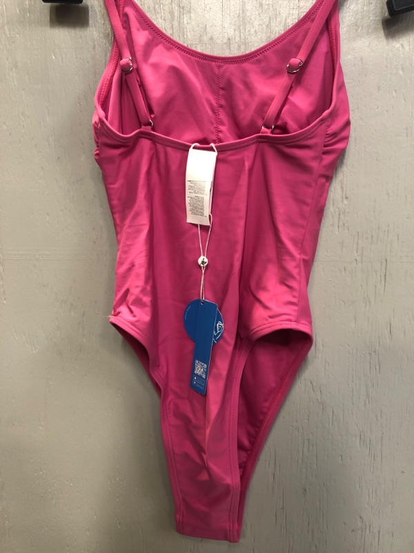 Photo 2 of One Piece Pink Bathing Suit Swimwear Size XS  NEW