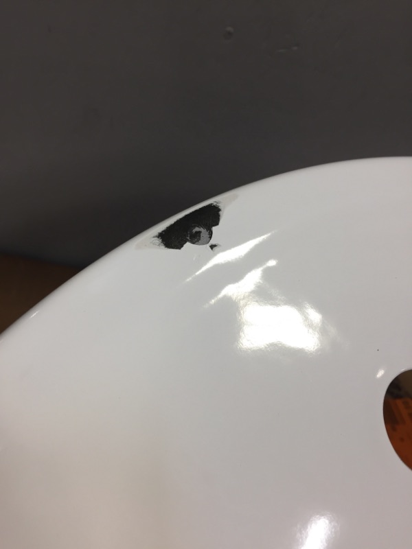 Photo 2 of 19" laurel white round drop in sink 