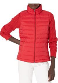 Photo 1 of Amazon Essentials Women's Lightweight Water-Resistant Packable Puffer Vest XL
