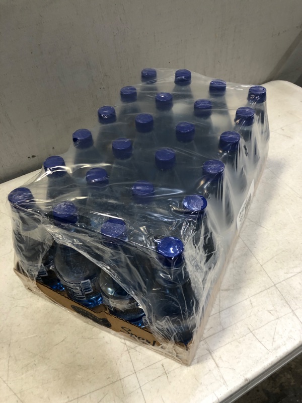 Photo 1 of Crystal Geyser Unflavored Flavored Sparkling Spring Water, No Artificial Ingredients or Sweeteners, 18 Fl Oz, P.E.T. Plastic Bottles, 24 Pack UNKNOWN EXPIRATION 
