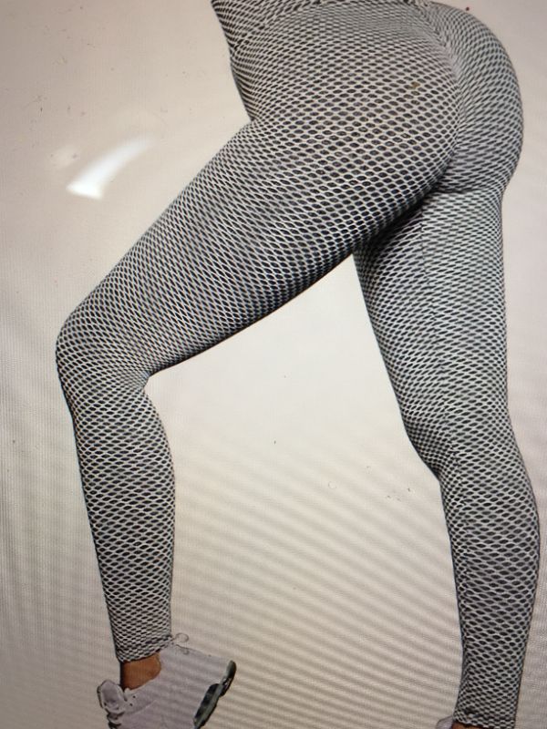 Photo 1 of OMKAGI SEXY BUTT LIFTING WORKOUT LEGGINGS MEDIUM GREY 