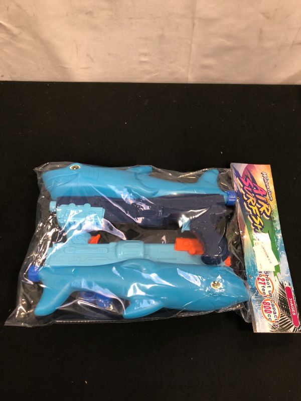 Photo 2 of 2 pack shark water guns 