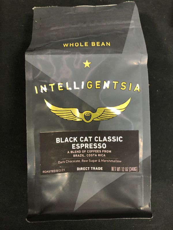 Photo 2 of Intelligentsia Coffee, Black Cat Classic, Espresso - 12 oz exp- roasted 08/02/2021