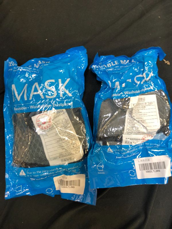 Photo 1 of 2 pack washable face masks 