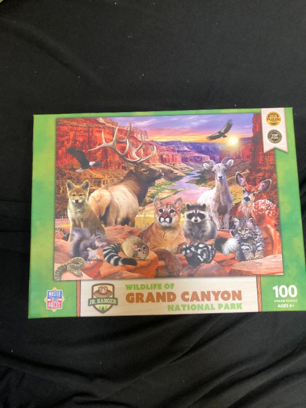 Photo 2 of MasterPieces National Parks Right Fit - Grand Canyon National Park 100 Piece Puzzle