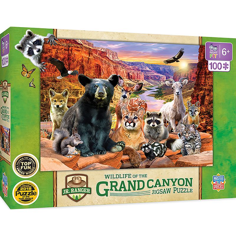 Photo 1 of MasterPieces National Parks Right Fit - Grand Canyon National Park 100 Piece Puzzle