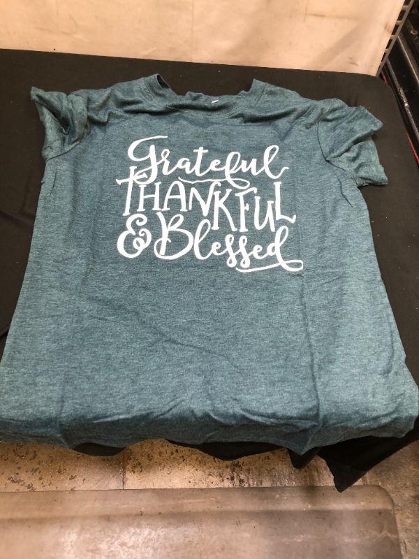 Photo 2 of Size women's m - grateful , thankful, blessed 