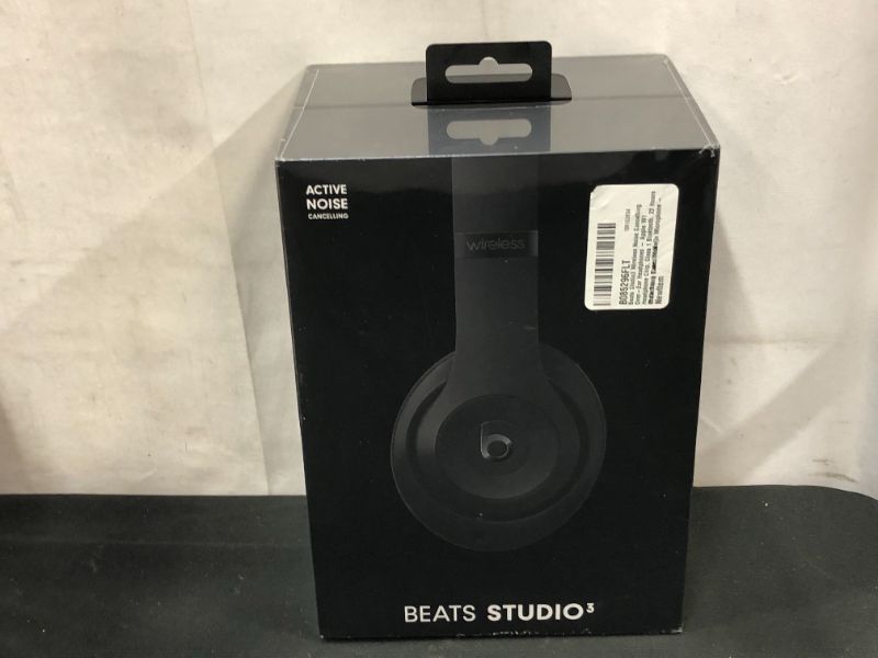 Photo 6 of ****Brand New****Beats Studio3 Wireless Noise Cancelling Over-Ear Headphones - Apple W1 Headphone Chip, Class 1 Bluetooth, 22 Hours of Listening Time, Built-in Microphone - Matte Black (Latest Model)
