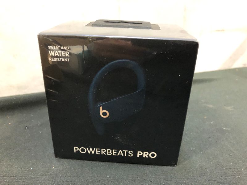 Photo 4 of ***Band New*** Powerbeats Pro Wireless Earphones - Apple H1 Headphone Chip, Class 1 Bluetooth, 9 Hours of Listening Time, Sweat Resistant Earbuds, Built-in Microphone - Navy
