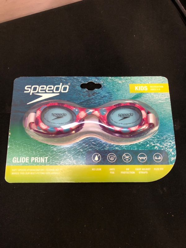 Photo 2 of Speedo Kids' Glide Print Goggles - one size - kids ages 3-8
