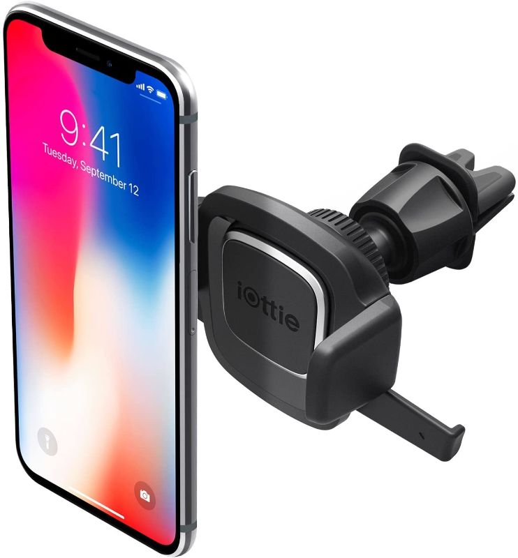 Photo 1 of iOttie Easy One Touch 4 Air Vent Universal Car Mount Phone Holder, For iPhone, Samsung, Moto, Huawei, Nokia, LG, Smartphones
