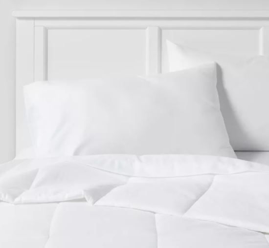 Photo 1 of All Season Down Alternative Machine Washable Comforter - Room Essentials™
-FULL / QUEEN 
