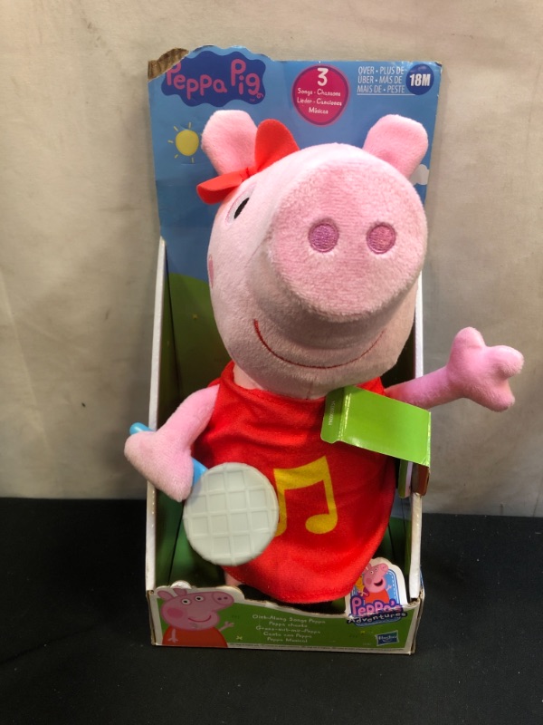 Photo 1 of Peppa Pig Oink-Along Songs Peppa Plush
