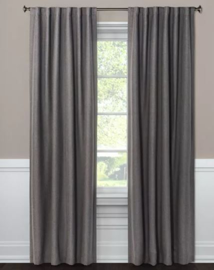 Photo 1 of Aruba Linen Blackout Curtain Panel - Threshold™ - SIZE 50 X 90 INCHES 
