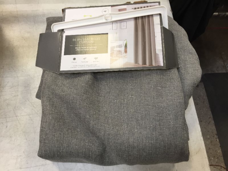 Photo 1 of Aruba Linen Blackout Curtain Panel - Threshold™ - SIZE 50 X 90 INCHES 
