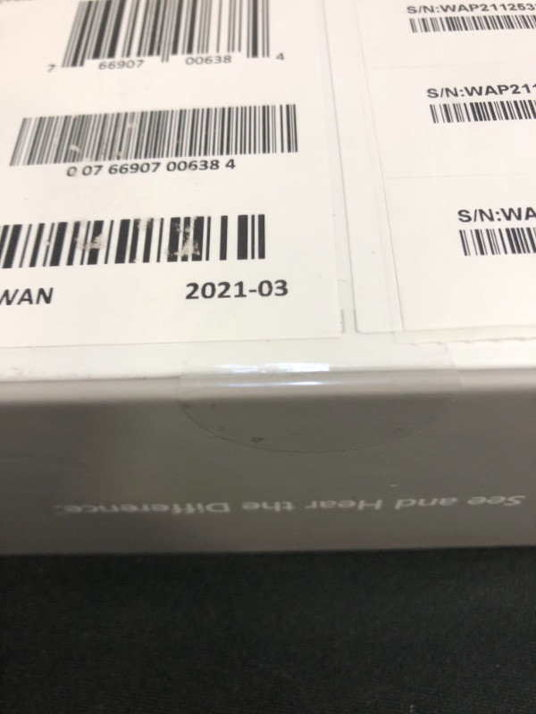 Photo 1 of ViewSonic M1 Mini+ Ultra Portable LED Projector with Auto Keystone, Bluetooth JBL Speaker, HDMI, USB C, Stream Netflix with Dongle (M1MINIPLUS)