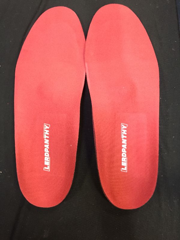 Photo 1 of 
LERDPANTHY Plantar Fasciitis Carbon Insoles Men Arch Supports Orthotics Inserts Women Relieve Flat Feet (10.4 INCH, Men 8-8.5 Women 10-10.5)