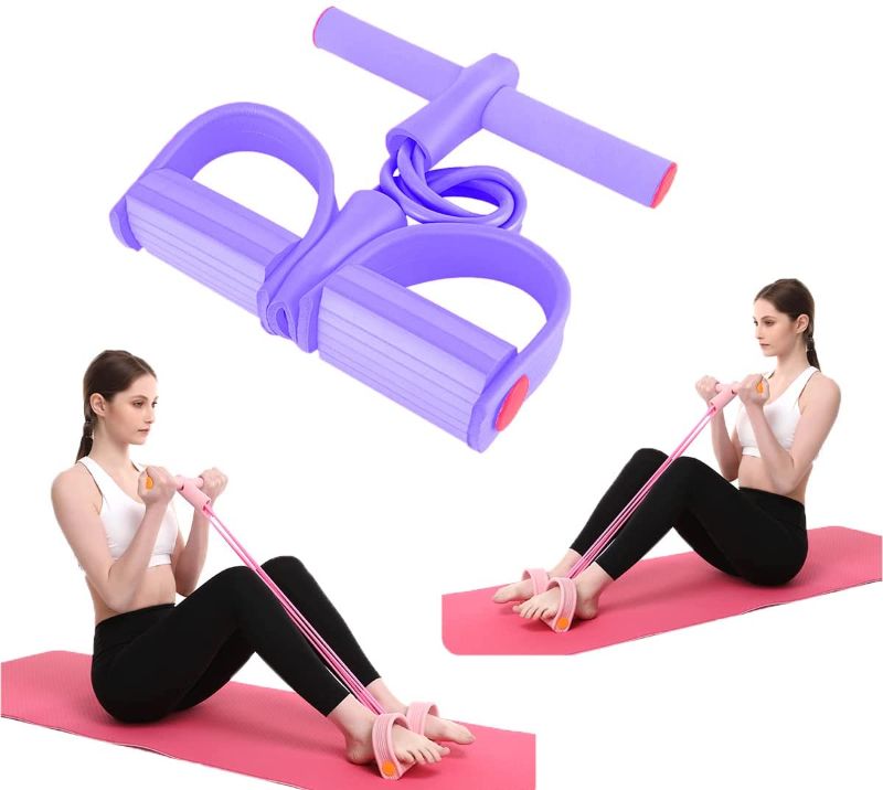 Photo 1 of 
Pedal Resistance Band Workout Equipment Tension Multifunction with Foot Sit Up Rope