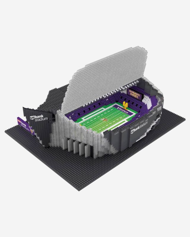 Photo 1 of Minnesota Vikings US Bank BRXLZ Stadium Building Blocks