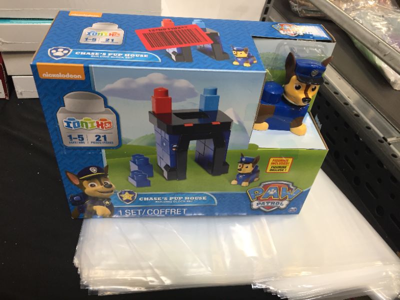 Photo 2 of Paw Patrol - IONIX Jr. - Chase’s Pup House - Building Block Set
