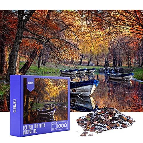 Photo 1 of 1000 PIECE Boat Jigsaw Puzzle 9.8 x 8.3