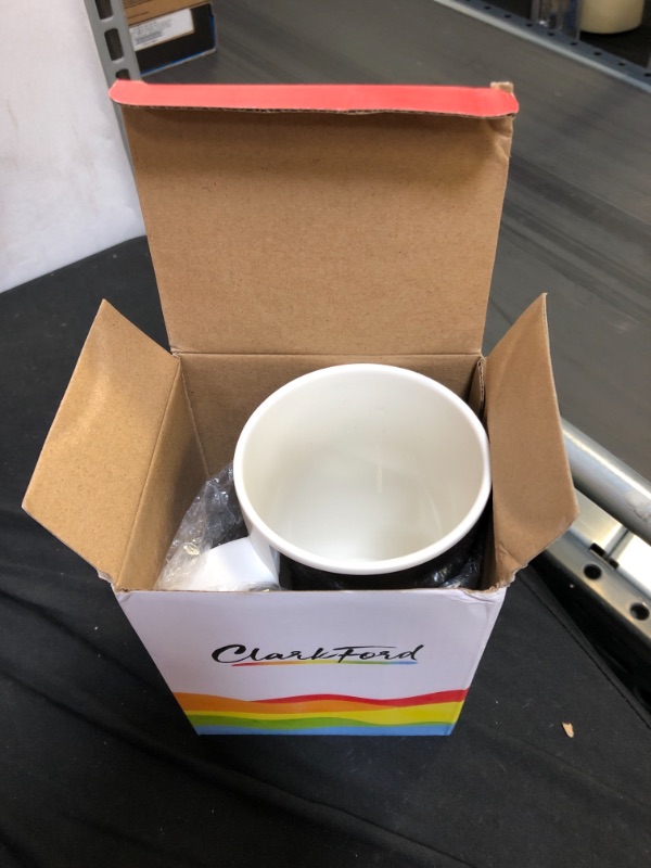 Photo 2 of Clarkford Color Changing Mug | Color Changing Coffee Mugs | Heat Sensitive Coffee Mugs | Coffee Mug Rainbow | Rainbow Mug | Tazas de Cafe Bonitas | Heat Changing Mugs

