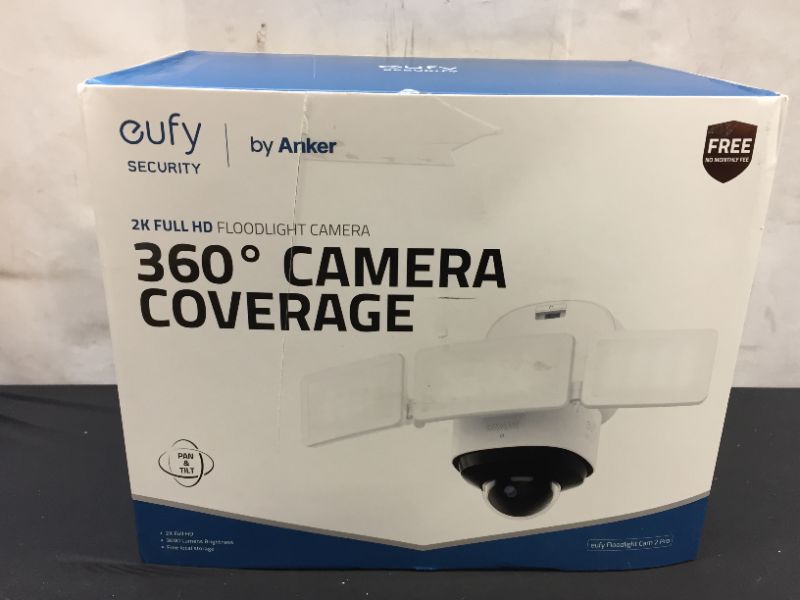 Photo 2 of (Used items packaging Damaged)eufy Security 2K Full HD 360 Camera Coverage