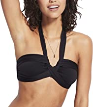 Photo 1 of Seafolly Women's Bandeau Halter Bikini Top Swimsuit BLACK
SIZE 16
