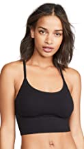 Photo 1 of Yummie Women's Evelyn Long Line Seamless Wire Free Racer Back Bra BLACK
SIZE M/L