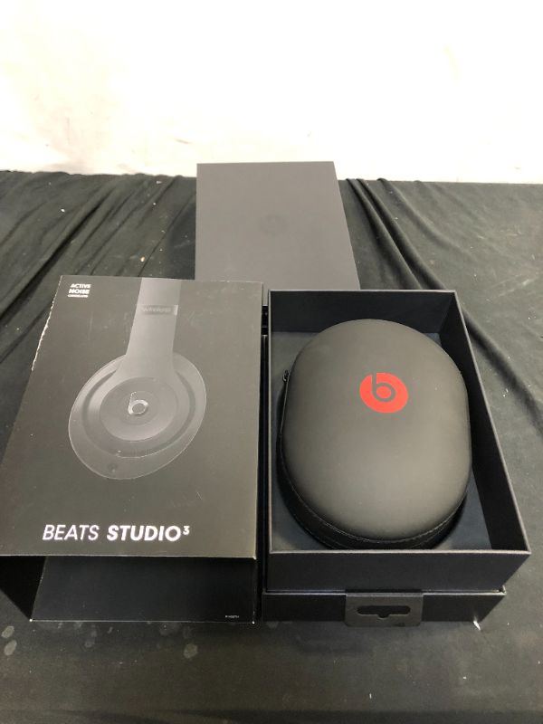 Photo 2 of Beats by Dr. Dre - Beats Studio³ Wireless Noise Cancelling Headphones - Matte Black

