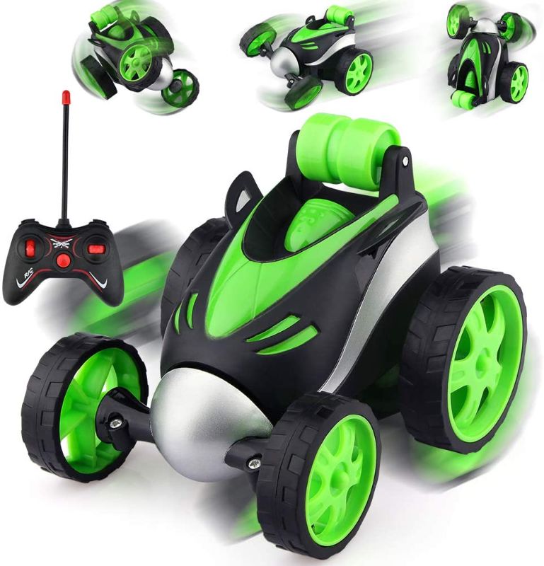 Photo 1 of EpochAir Remote Control Car - Rc Stunt Car for Boy Toys, 360 Degree Rotation Racing Car, Rc Cars Flip and Roll, Stunt Car Toy for Kids
