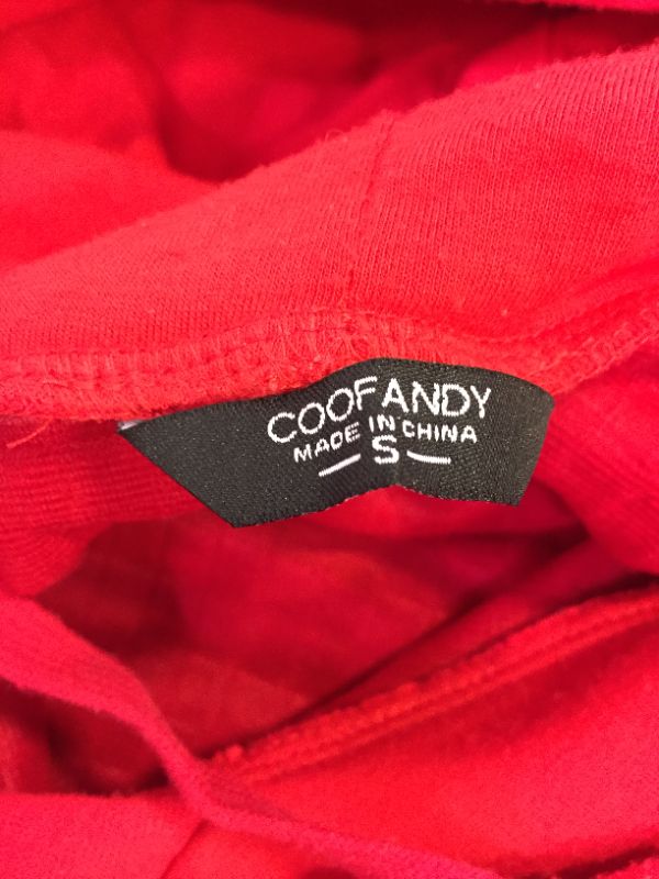 Photo 2 of COOFANDY RED HOODIE
SIZE SMALL