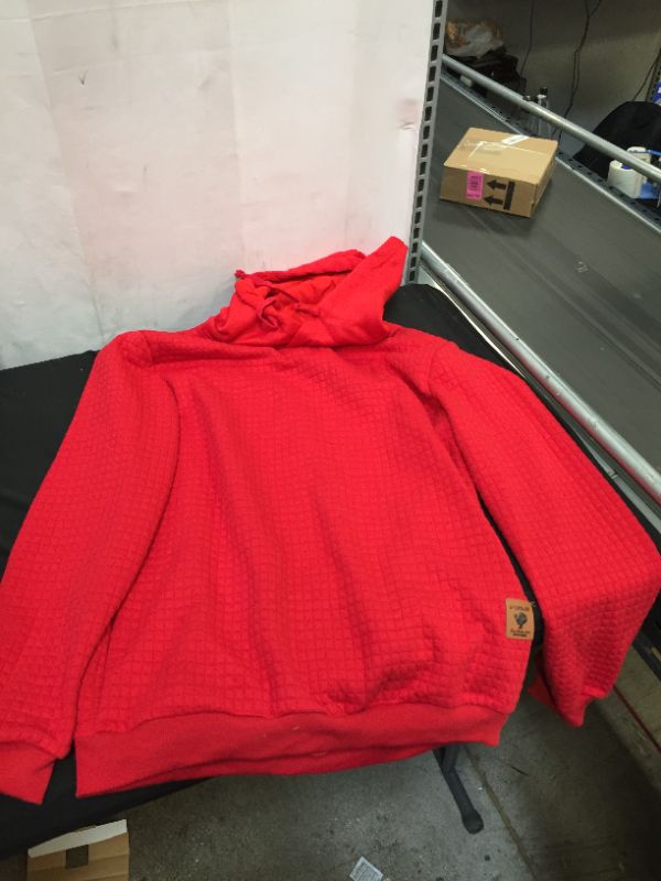 Photo 1 of COOFANDY RED HOODIE
SIZE SMALL