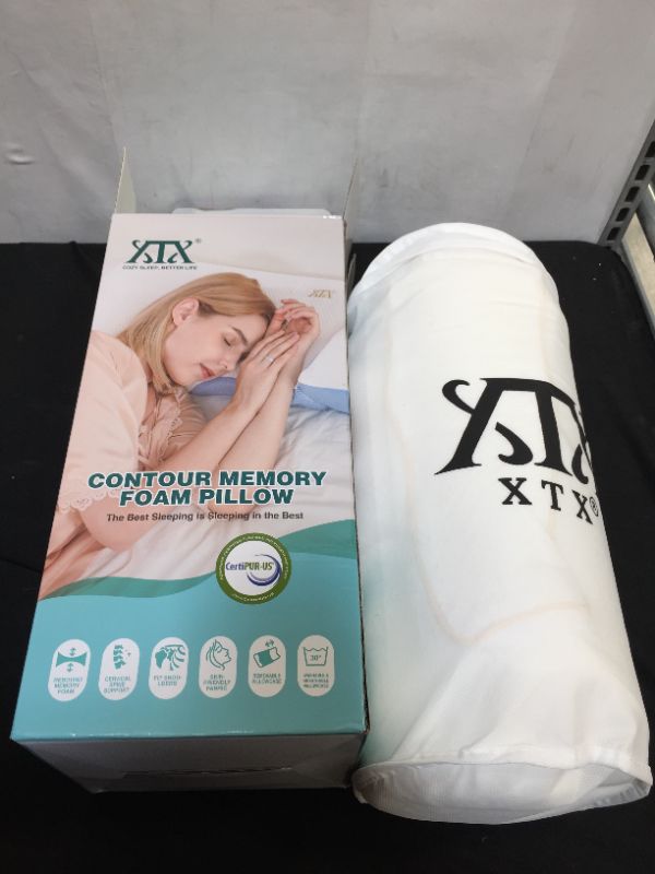 Photo 1 of XTX Contour Memory Foam Pillow - CertiPUR-US 23.6’x13.4’x4.9’ (NIB)
