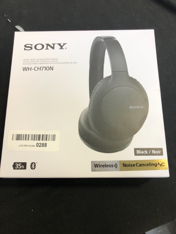 Photo 4 of Sony WHCH710N Noise Canceling Over-Ear Bluetooth Wireless Headphones

