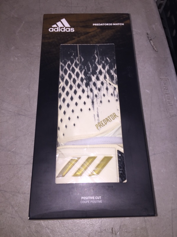 Photo 2 of Adidas Predator 20 Match Soccer Gloves, Size 8, White
SIZE 8