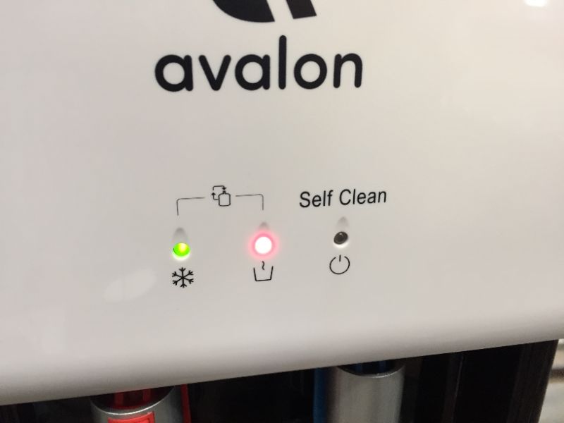 Photo 7 of Avalon A6SC-WHT Self Cleaning Touchless Bottom Loading Water Cooler Dispenser Hot & Cold