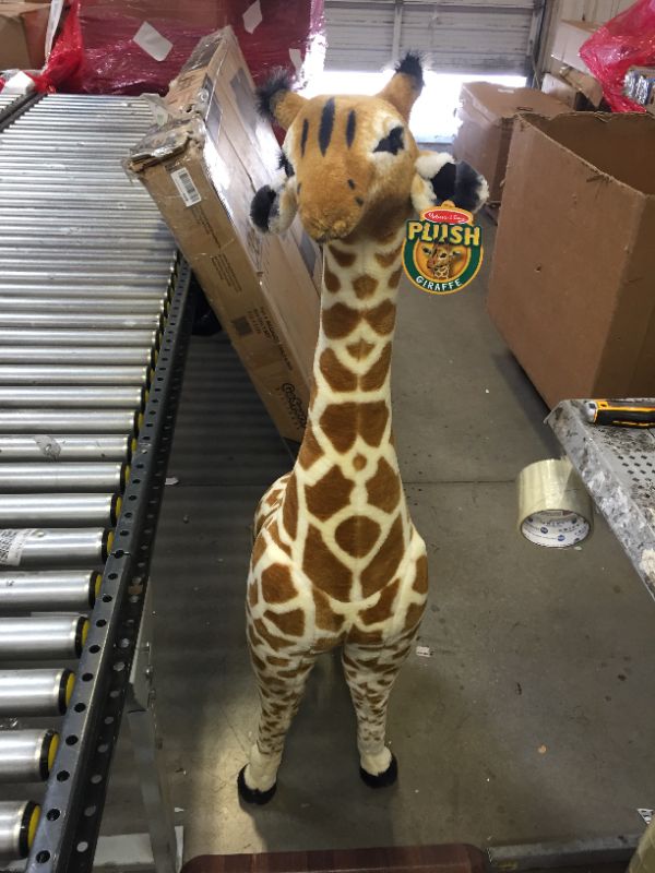 Photo 1 of Giraffe Giant Stuffed Animal Melissa and Doug