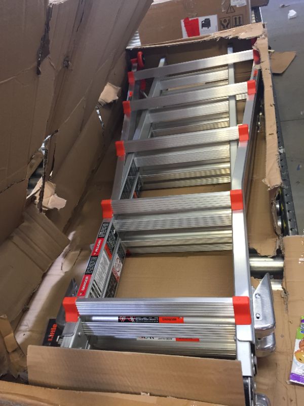 Photo 4 of Little Giant Ladders, Revolution, M22, 22 ft, Multi-Position Ladder, Aluminum, Type 1A, 300, 300 lbs weight rating, (12022)