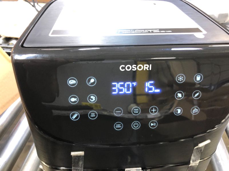 Photo 2 of Cosori Air Fryer,Max XL 5.8 Quart,1700-Watt Electric Hot Air Fryers Oven