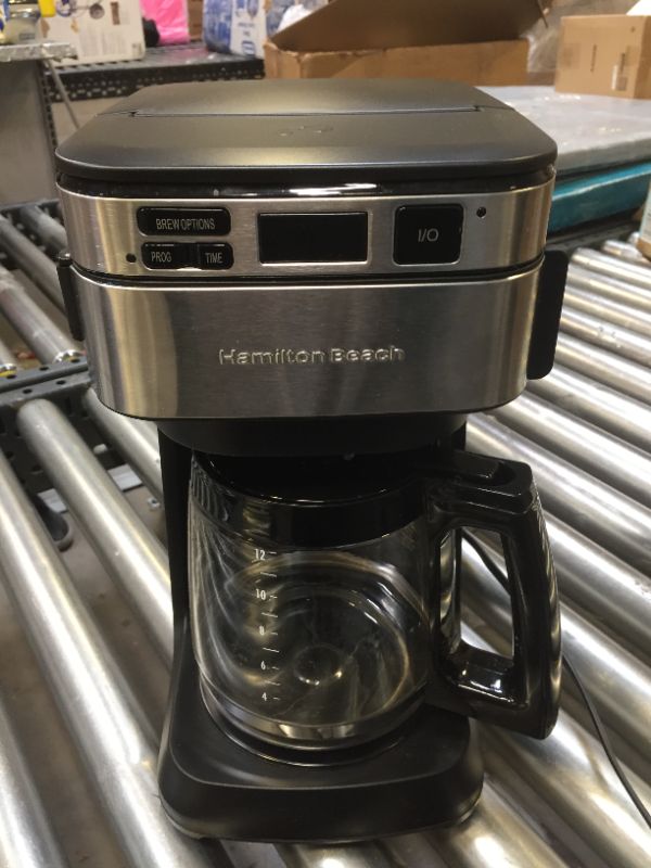 Photo 1 of Hamilton Beach 46310 Programmable Coffee Maker 12 Cups Black