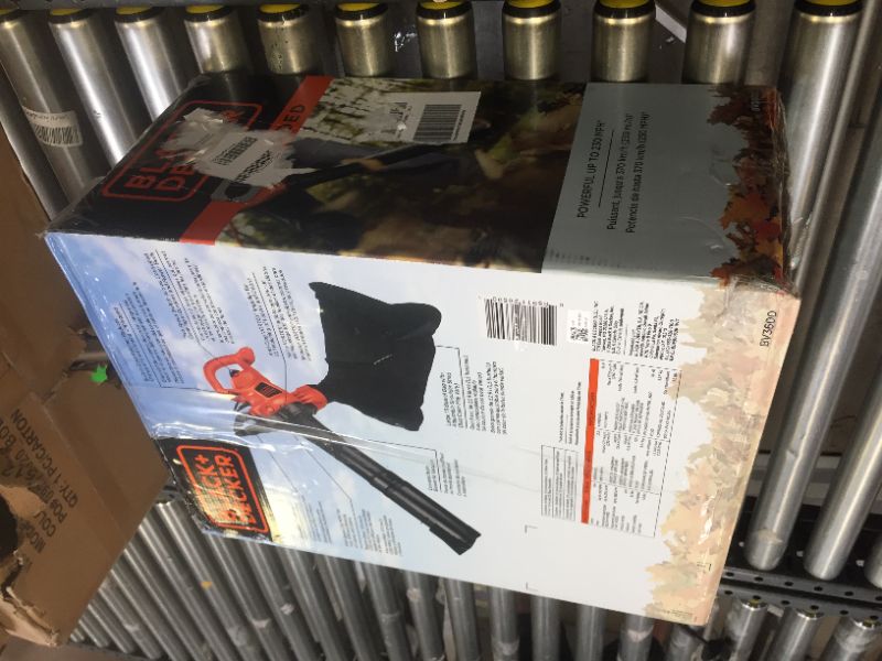 Photo 1 of Black & Decker Bv3600 - 12 Amp Blower/Vacuum
