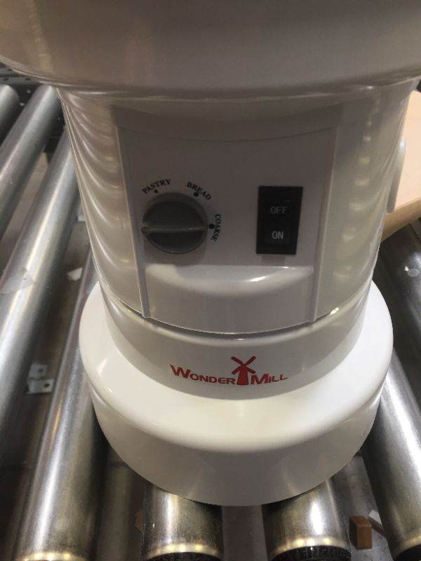 Photo 4 of Powerful High Speed Electric Grain Mill Grinder for Healthy Gluten-Free Flours - Grain Grinder Mill, Wheat Grinder, Flour Mill Machine and Flour Mill Grinder for Home and Professional Use - Wondermill