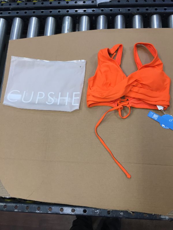 Photo 1 of CUPSHE Bathing Suit Top Size Small