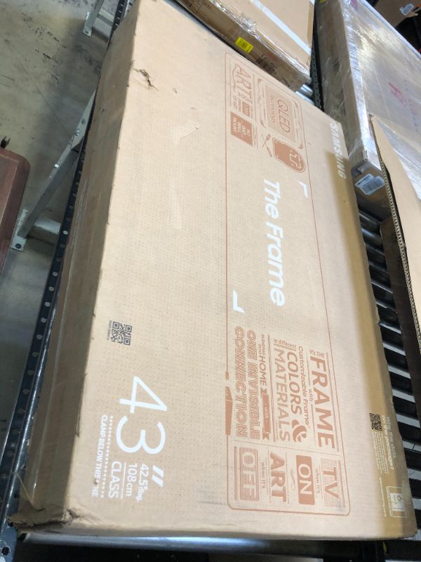 Photo 1 of Samsung 43" Class The Frame QLED 4K UHD HDR Smart TV (2020)