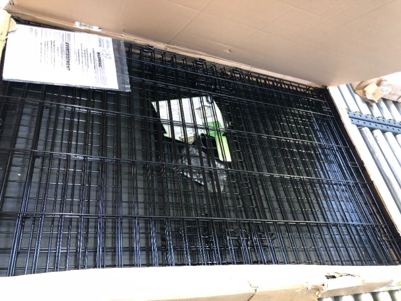 Photo 1 of MidWest Homes For Pets Double Door iCrate Metal Dog Crate, 48"