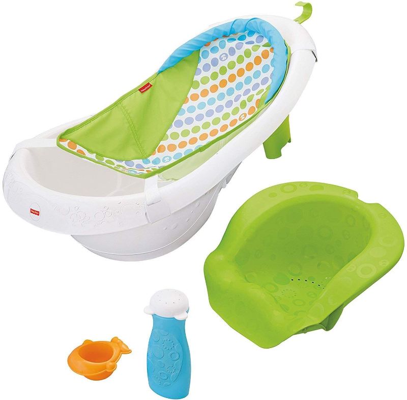 Photo 1 of Fisher-Price 4-in-1 Sling 'n Seat Tub, Multicolor
