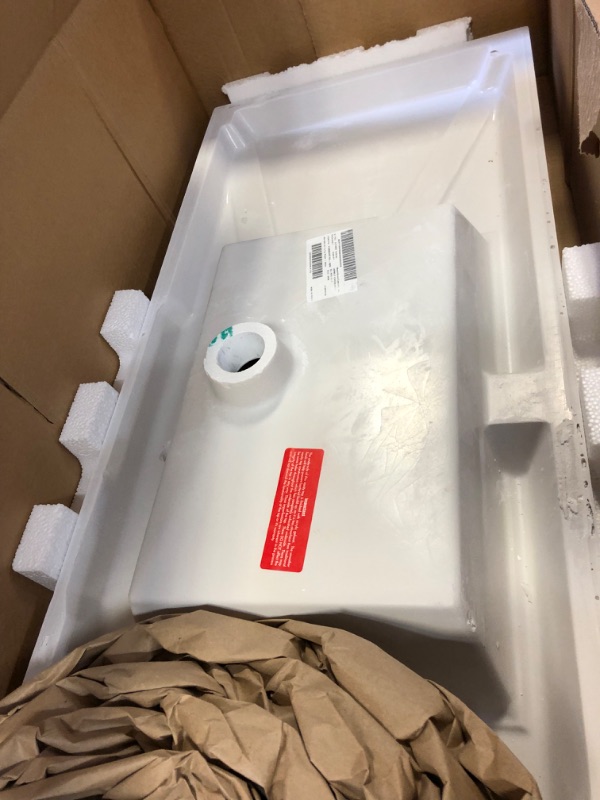Photo 1 of 49IN OSLO VANITY TOP SINGLE WHITE VANITY COMBO