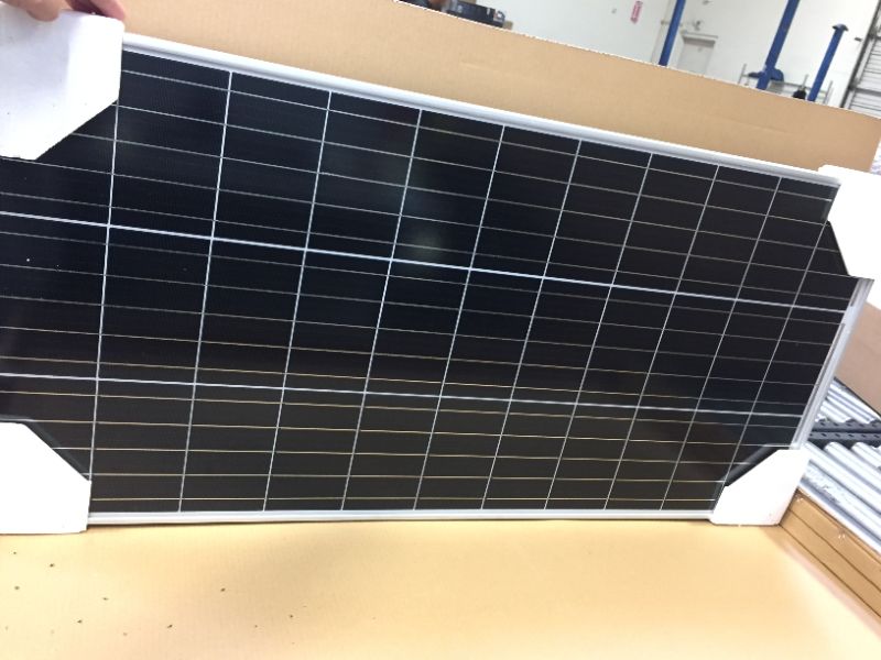 Photo 4 of Renogy 100W 12V Monocrystalline Solar Starter Kit w/Wanderer 10A Charger Controllerrer